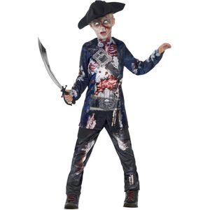 (4-6 Years, Black) Smiffys Childrens/Kids Deluxe Jolly Rotten Pirate Costume Set (4-6 Years, Black) Smiffys Childrens/Kids Deluxe Jolly Rotten Pirate Costume Set