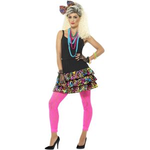 Smiffys Womens/Ladies 80s Party Costume Set Smiffys Womens/Ladies 80s Party Costume Set