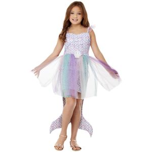 Smiffys Girls Mermaid Seashell Costume Dress Smiffys Girls Mermaid Seashell Costume Dress