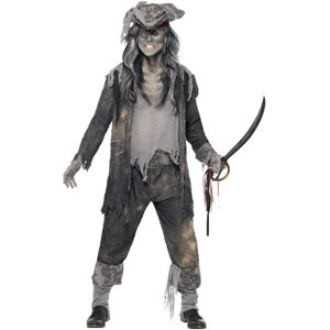 (XL, Grey) Smiffys Mens Deluxe Ghost Ship Ghoul Costume (XL, Grey) Smiffys Mens Deluxe Ghost Ship Ghoul Costume
