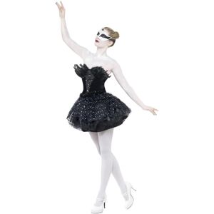 (S, Black) Smiffys Womens/Ladies Gothic Swan Masquerade Costume (S, Black) Smiffys Womens/Ladies Gothic Swan Masquerade Costume