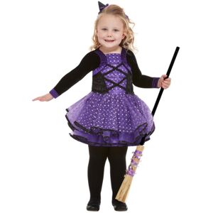 (1-2 Years, Purple) Smiffys Girls Pretty Star Witch Costume (1-2 Years, Purple) Smiffys Girls Pretty Star Witch Costume