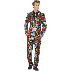 (M, Multicoloured) Smiffys Mens Day Of The Dead Costume Suit (M, Multicoloured) Smiffys Mens Day Of The Dead Costume Suit