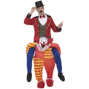Smiffys Unisex Adult Clown Piggy Back Costume Smiffys Unisex Adult Clown Piggy Back Costume
