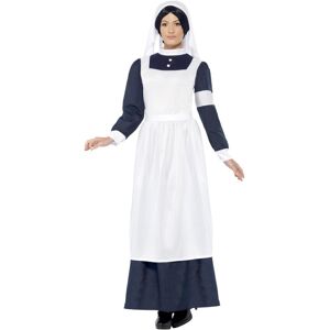 (M, White) Smiffys Womens/Ladies Great War Nurse Costume Set (M, White) Smiffys Womens/Ladies Great War Nurse Costume Set