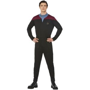 (L, Black) Star Trek Mens Voyager Command Uniform Costume Set (L, Black) Star Trek Mens Voyager Command Uniform Costume Set