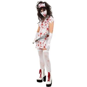 (M, White) Smiffys Womens/Ladies Zombie Nurse Costume Set (M, White) Smiffys Womens/Ladies Zombie Nurse Costume Set