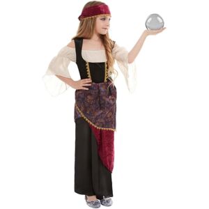 (7-9 Years, Multicoloured) Smiffys Girls Deluxe Fortune Teller Costume Set (7-9 Years, Multicoloured) Smiffys Girls Deluxe Fortune Teller Costume Set