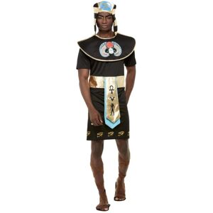 (M, Black) Smiffys Mens Egyptian King Costume Set (M, Black) Smiffys Mens Egyptian King Costume Set