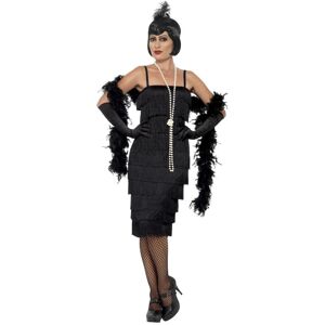 (XL, Black) Smiffys Womens/Ladies Flapper Costume (XL, Black) Smiffys Womens/Ladies Flapper Costume