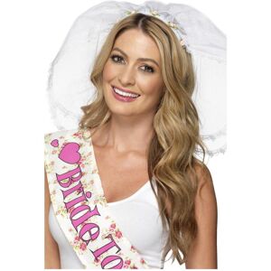 Smiffy's Smiffys Hen Night Headband & Veil Smiffy's Smiffys Hen Night Headband & Veil