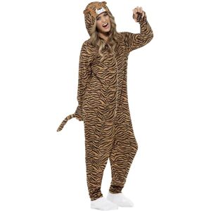 (M, Brown) Smiffys Unisex Adult Tiger Costume Jumpsuit (M, Brown) Smiffys Unisex Adult Tiger Costume Jumpsuit