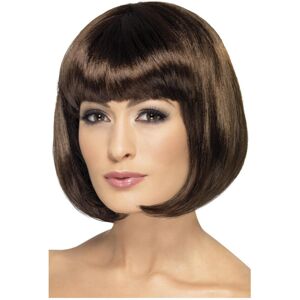 (One Size, Brown) Smiffys Womens/Ladies Partyrama Wig (One Size, Brown) Smiffys Womens/Ladies Partyrama Wig