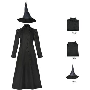 Unbranded (Elphaba Trench Coat, 3XL) Wicked One Part Cosplay Costume Dresses Trench Coat H Unbranded (Elphaba Trench Coat, 3XL) Wicked One Part Cosplay Costume Dresses Trench Coat H