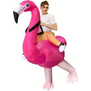 XYLFLY (Pink) Giant Inflatable Flamingo Costume for Adults - Hilarious Pink Flamingo Ri XYLFLY (Pink) Giant Inflatable Flamingo Costume for Adults - Hilarious Pink Flamingo Ri