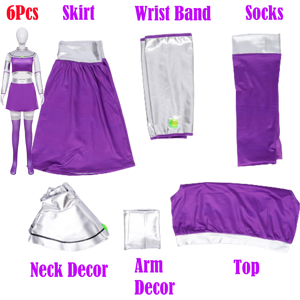 Unbranded (XL) Titans Teen Starfire Cosplay Costume Wig Adults Halloween Masquerade Unbranded (XL) Titans Teen Starfire Cosplay Costume Wig Adults Halloween Masquerade