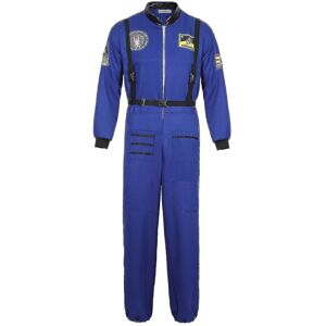 Unbranded (XXL, Blue for Men) Astronaut Costume Space Suit For Adult Cosplay Costumes Zipp Unbranded (XXL, Blue for Men) Astronaut Costume Space Suit For Adult Cosplay Costumes Zipp