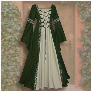 Unbranded (Green, L) Women Costume Medieval Maiden Fancy Cosplay Over Dress Dress Victoria Unbranded (Green, L) Women Costume Medieval Maiden Fancy Cosplay Over Dress Dress Victoria