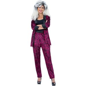 Smiffys (Small UK 8-10) Ladies 80s Pink Zebra Suit Costume Smiffys (Small UK 8-10) Ladies 80s Pink Zebra Suit Costume