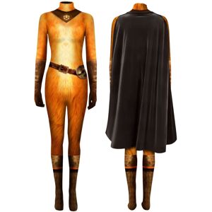 Unbranded (Jumpsuit + Cape, 160) Puss in Boots Cosplay Costume Jumpsuit Bodysuit Party Fan Unbranded (Jumpsuit + Cape, 160) Puss in Boots Cosplay Costume Jumpsuit Bodysuit Party Fan