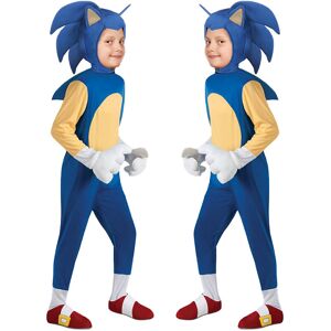 GOPLUSHTOY (4-6 Years) Sonic The Hedgehog Classic Childs Cosplay Costume Kids Boys Game Fa GOPLUSHTOY (4-6 Years) Sonic The Hedgehog Classic Childs Cosplay Costume Kids Boys Game Fa