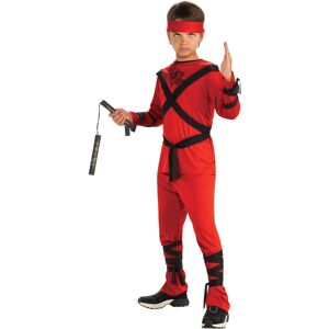 Rubies Red Ninja Child's Costume Large Rubies Red Ninja Child's Costume Large
