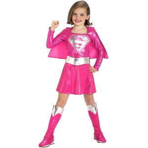 Rubies Pink Supergirl Child's Costume Medium Rubies Pink Supergirl Child's Costume Medium