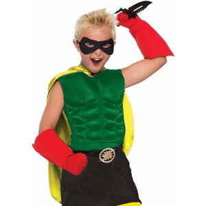 Rubies Child's Forum Super Hero Muscle Chest Piece Costume Accessory - Costume accessory with muscular chest, child size, green Rubies Child's Forum Super Hero Muscle Chest Piece Costume Accessory - Costume accessory with muscular chest, child size, green