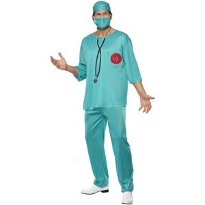 Smiffys Unisex Adult Surgeon Costume Set Smiffys Unisex Adult Surgeon Costume Set