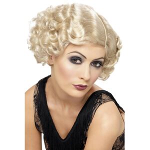 (One Size, Blonde) Smiffys Womens/Ladies 20s Flirty Flapper Wig (One Size, Blonde) Smiffys Womens/Ladies 20s Flirty Flapper Wig