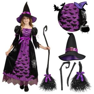 Spooktacular Creations Child Girl Purple bat witch costume for Halloween Dress u Spooktacular Creations Child Girl Purple bat witch costume for Halloween Dress u