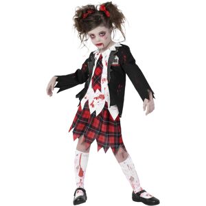 Morph Costumes School Girl Zombie Costume for Kids - Kid Zombie Costume Girl - K Morph Costumes School Girl Zombie Costume for Kids - Kid Zombie Costume Girl - K