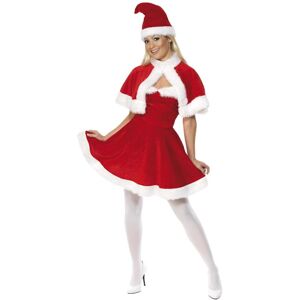 (M, Red/White) Smiffys Womens/Ladies Miss Santa Costume (M, Red/White) Smiffys Womens/Ladies Miss Santa Costume