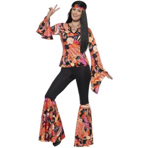 (XS, Multicoloured) Smiffys Womens/Ladies Willow The Hippie Costume Set (XS, Multicoloured) Smiffys Womens/Ladies Willow The Hippie Costume Set