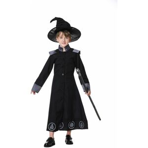 Unbranded (Boy, M) Kids Halloween Adults Cosplay Costume With Magic Hat Witch Roleplay Wiz Unbranded (Boy, M) Kids Halloween Adults Cosplay Costume With Magic Hat Witch Roleplay Wiz
