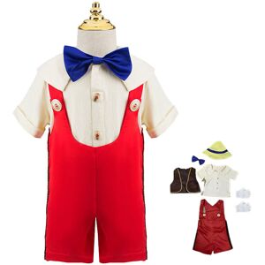 Unbranded (100cm/39.37in) Adventures Of The Pinocchio Cosplay Costume Sixpiece Set Party K Unbranded (100cm/39.37in) Adventures Of The Pinocchio Cosplay Costume Sixpiece Set Party K