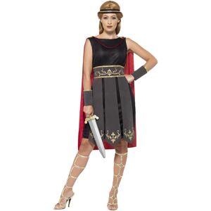 (XS, Black/Red) Smiffys Womens/Ladies Roman Warrior Costume Set (XS, Black/Red) Smiffys Womens/Ladies Roman Warrior Costume Set