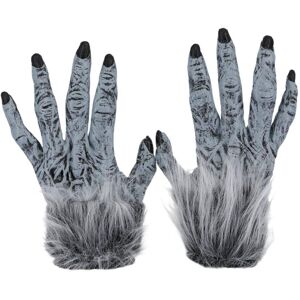 Smiffys Unisex Adult Werewolf Faux Fur Halloween Costume Gloves Smiffys Unisex Adult Werewolf Faux Fur Halloween Costume Gloves