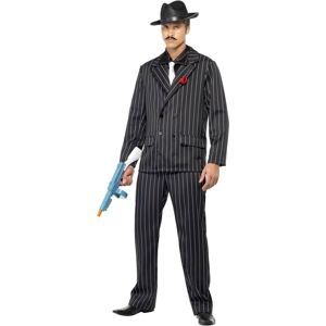 (L, Black) Smiffys Mens Zoot Suit Costume (L, Black) Smiffys Mens Zoot Suit Costume