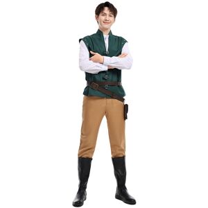 Unbranded (Adult L) Rider Tangled Flynn Cosplay Costume Stage Performance Halloween Party Unbranded (Adult L) Rider Tangled Flynn Cosplay Costume Stage Performance Halloween Party