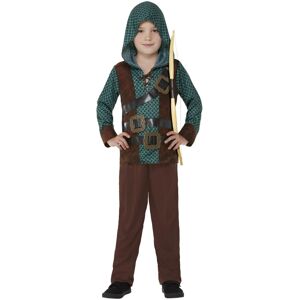 (7-9 Years, Brown/Green) Smiffys Childrens/Kids Deluxe Forest Archer Costume Set (7-9 Years, Brown/Green) Smiffys Childrens/Kids Deluxe Forest Archer Costume Set