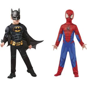 Rubies Rubie's Official Batman Black Deluxe Child's Costume, Superhero Fancy Dress, Chi Rubies Rubie's Official Batman Black Deluxe Child's Costume, Superhero Fancy Dress, Chi