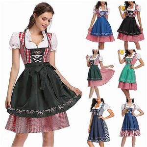 Unbranded (XXL, Denim Blue) Womens Oktoberfest Beer Maid Costume Cosplay Fancy Dress Bavar Unbranded (XXL, Denim Blue) Womens Oktoberfest Beer Maid Costume Cosplay Fancy Dress Bavar