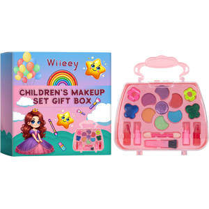 Unbranded Wiieey Kids Makeup Set Gift Box Kids Play Fun Girl Makeup Lipstick Eyeshadow Mak Unbranded Wiieey Kids Makeup Set Gift Box Kids Play Fun Girl Makeup Lipstick Eyeshadow Mak