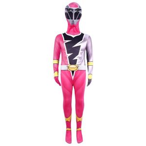 Unbranded (Pink, 150) Morphin Power Mighty Rangers Costume Cosplay Dress Jumpsuit Party Unbranded (Pink, 150) Morphin Power Mighty Rangers Costume Cosplay Dress Jumpsuit Party