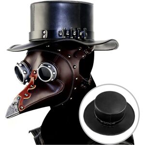 Maxpower (65015 hat) Adult Halloween Plague Doctor Cosplay Mask Steam Punks Scary Horror Maxpower (65015 hat) Adult Halloween Plague Doctor Cosplay Mask Steam Punks Scary Horror