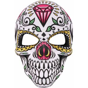 Maxpower (Diamond) Scary Skull Print Mask Mexican Day of the Dead Mask Halloween Costume Maxpower (Diamond) Scary Skull Print Mask Mexican Day of the Dead Mask Halloween Costume
