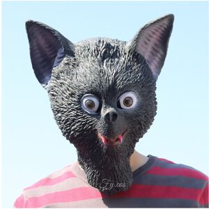 Maxpower (Bat mask) Raptor Mask with Fur Original Furri Dragon Dinosaur Head Latex Mascar Maxpower (Bat mask) Raptor Mask with Fur Original Furri Dragon Dinosaur Head Latex Mascar