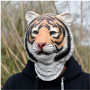 Maxpower (Tiger mask) Raptor Mask with Fur Original Furri Dragon Dinosaur Head Latex Masc Maxpower (Tiger mask) Raptor Mask with Fur Original Furri Dragon Dinosaur Head Latex Masc