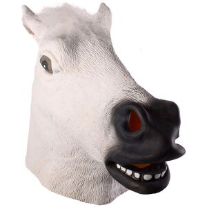 Maxpower (3) Horse Mask Halloween Horse Head Mask Latex Creepy Animal Costume Theater Maxpower (3) Horse Mask Halloween Horse Head Mask Latex Creepy Animal Costume Theater